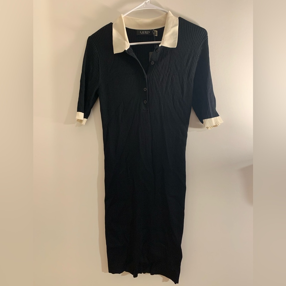 Ralph Lauren Black and white Dress size medium